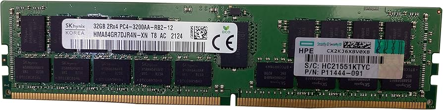 Amazon.co.jp: BestParts 32GB 2Rx4 PC4-3200AA-RB2-12 RAMメモリ HPE