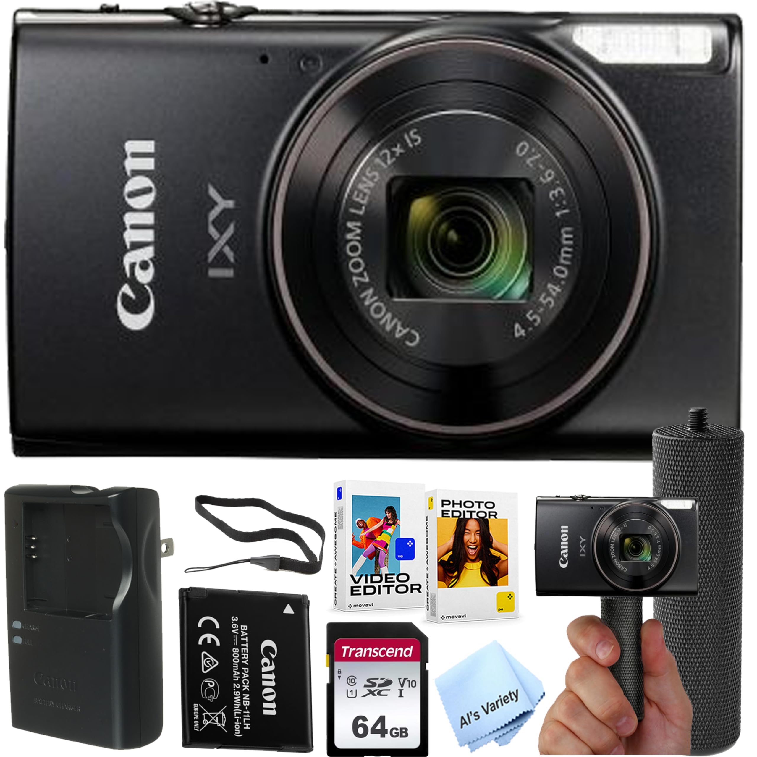 Amazon.com : Canon PowerShot IXY 650 (ELPH 360) HS Digital Camera