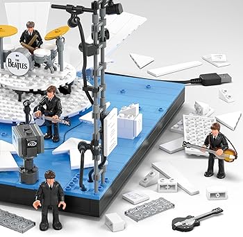 Amazon.com: MEGA The Beatles Building Set with 681 Pieces, 4
