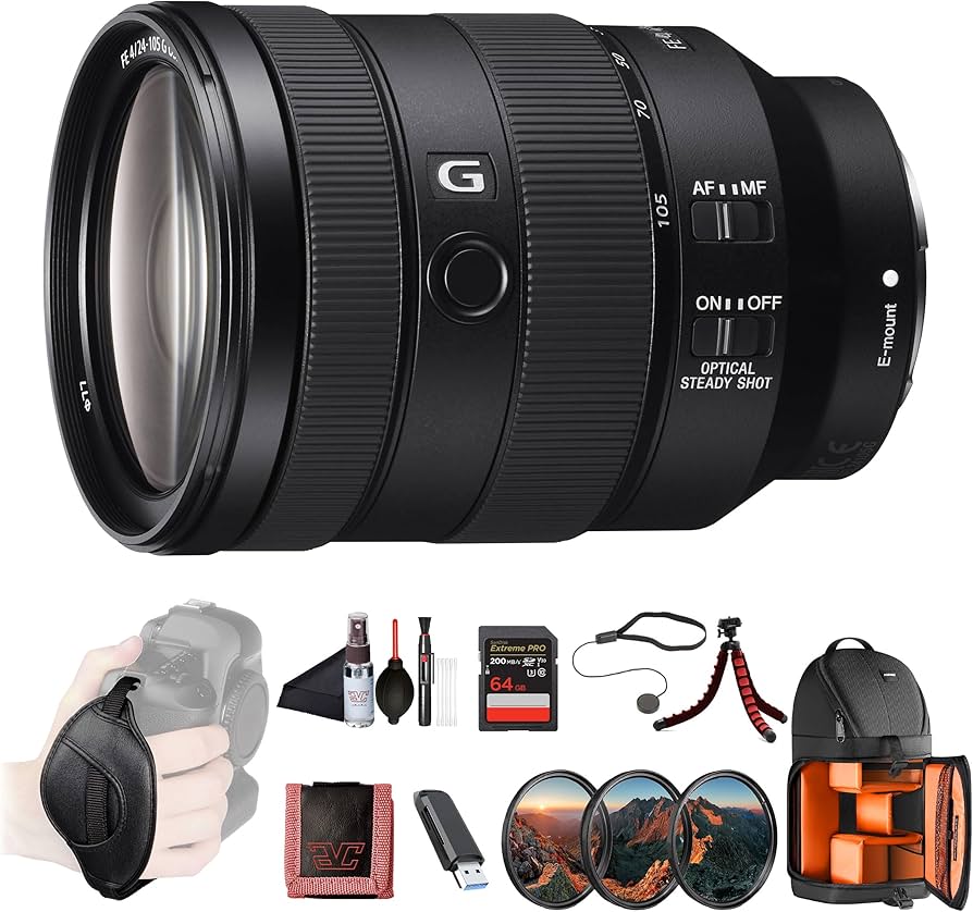 Amazon.com : Sony FE 24–105mm F4 G OSS Standard Zoom Lens