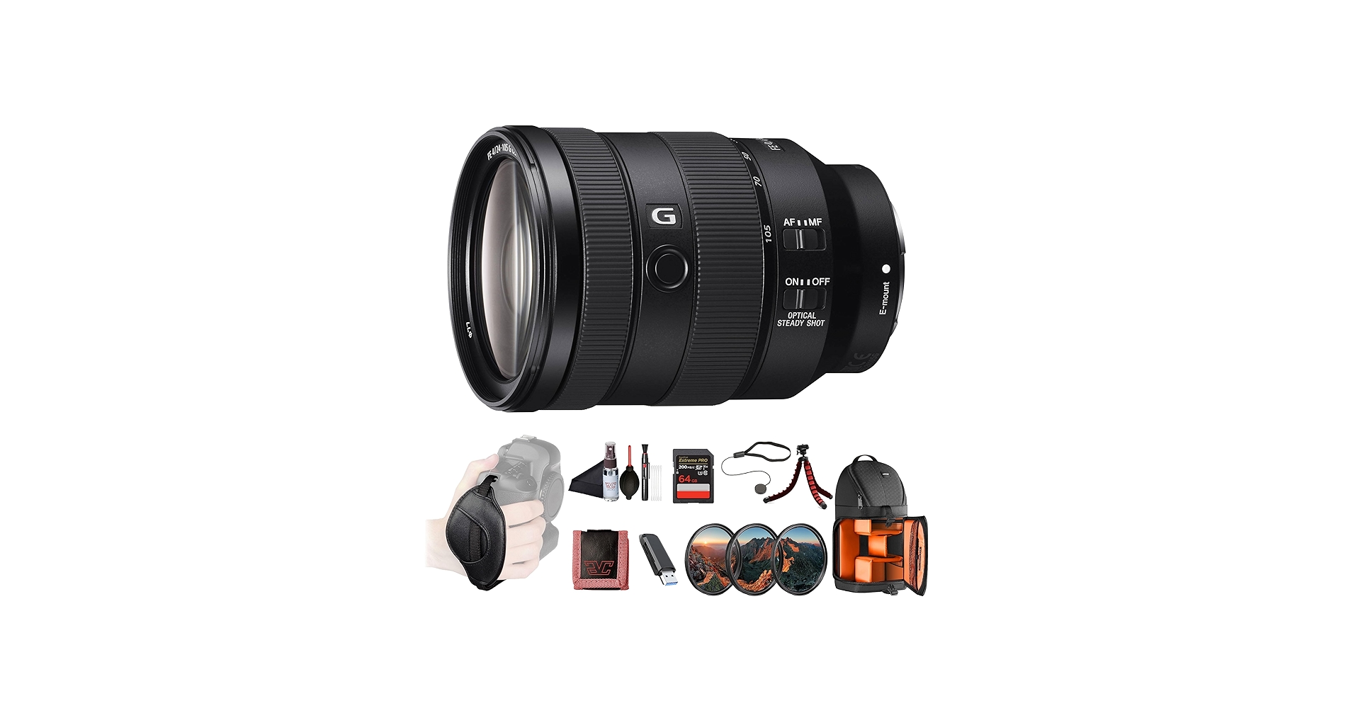 Amazon.com : Sony FE 24–105mm F4 G OSS Standard Zoom Lens