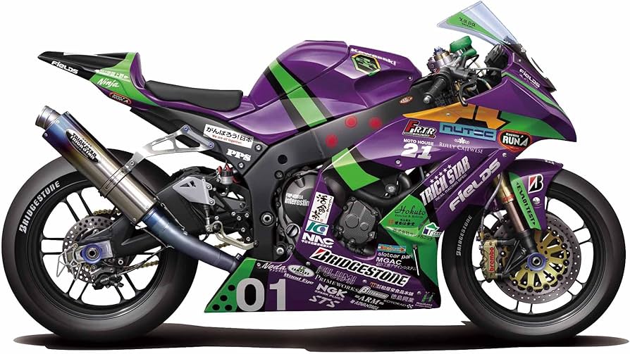 Amazon | 1/12 バイクシリーズ No.10 エヴァ RT 初号機 トリックスター