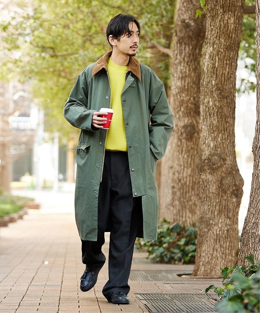 Amazon | [バーブァー]【Barbour for JS/バブアー 】別注 BURGHLEY