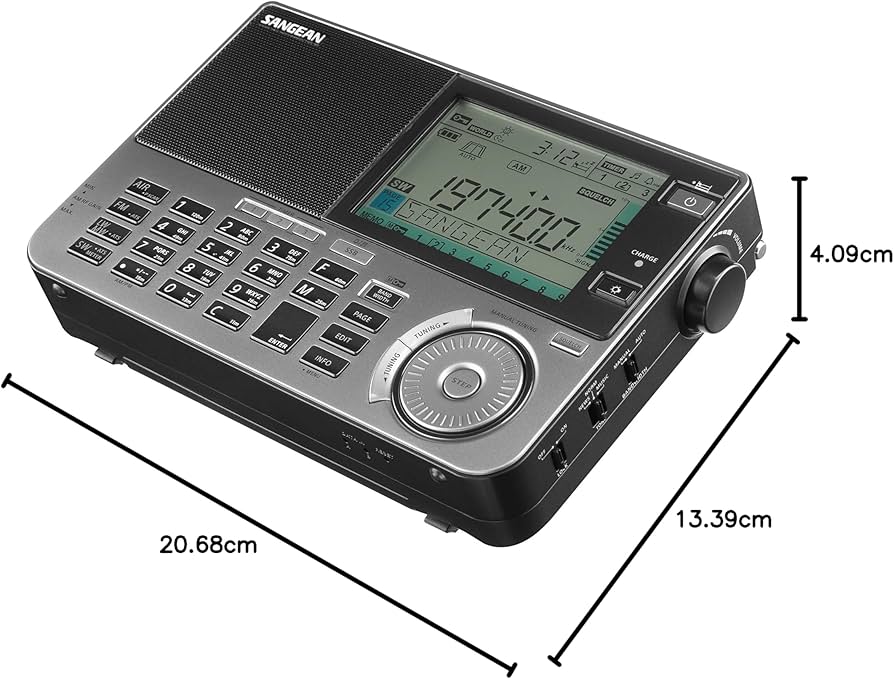SANGEAN ATS-909X2, Ultimate FM/SW/MW/LW/Air Multi-Band Radio