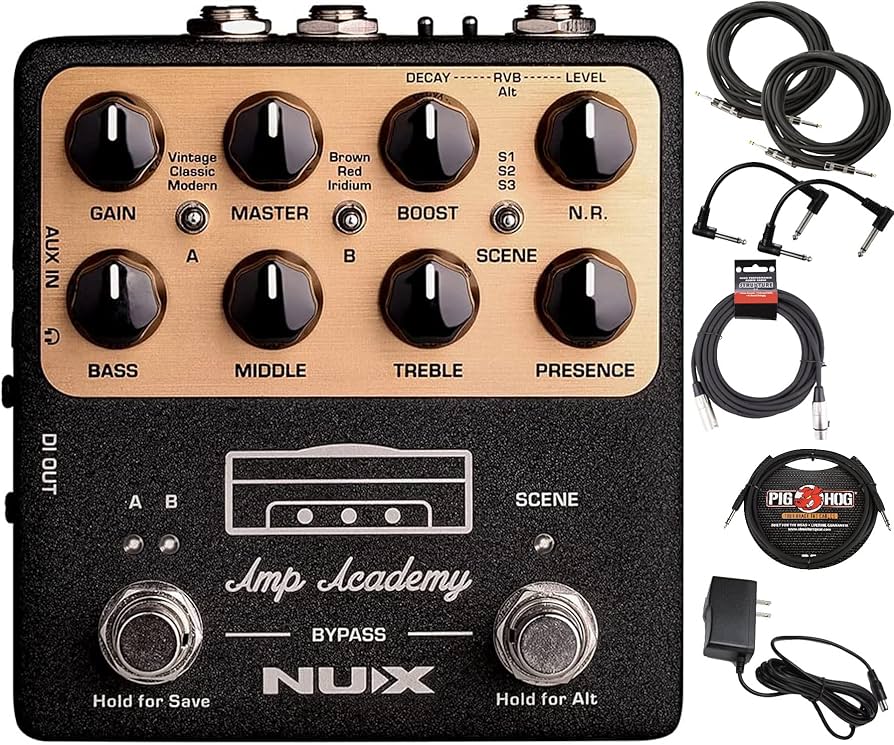 Amazon.com: Briskdrop NUX NGS-6 Amp Academy Amp Modeler Guitar
