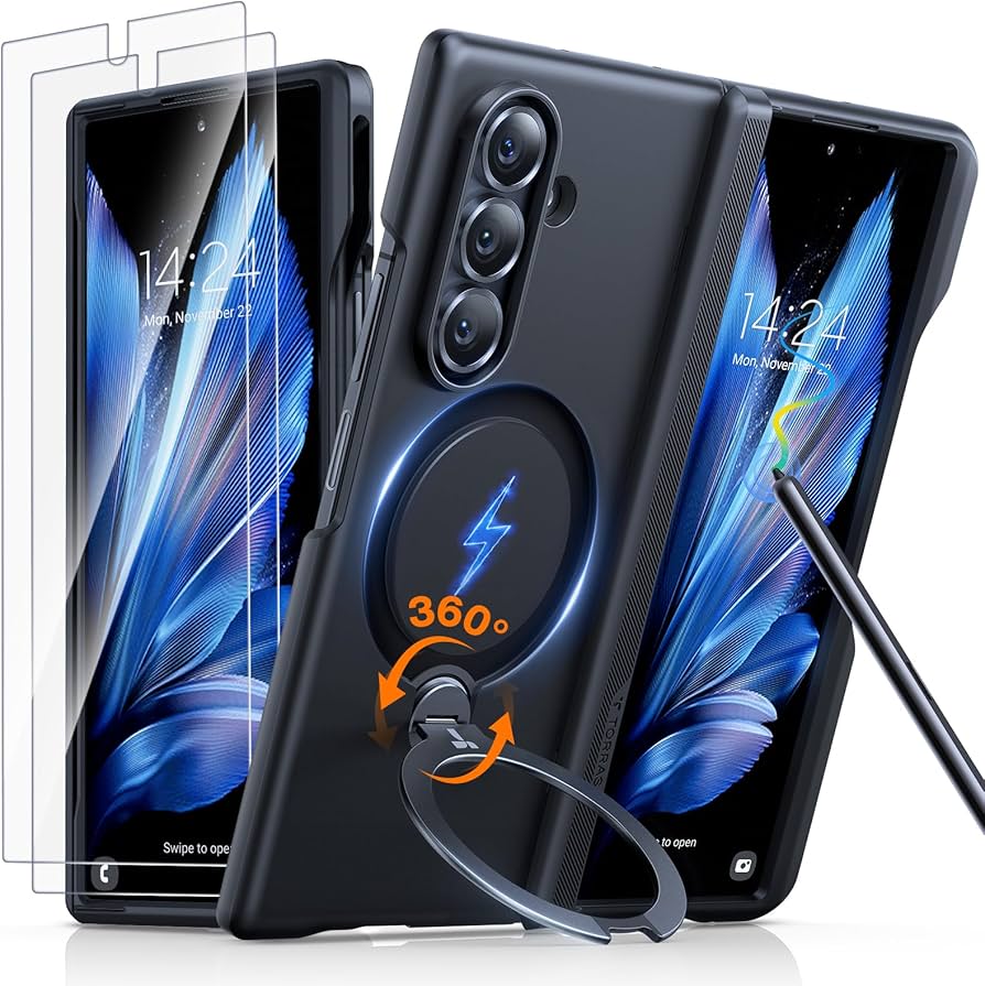 Amazon.com: TORRAS 360 Spin Magnetic Stand for Galaxy Z Fold 7
