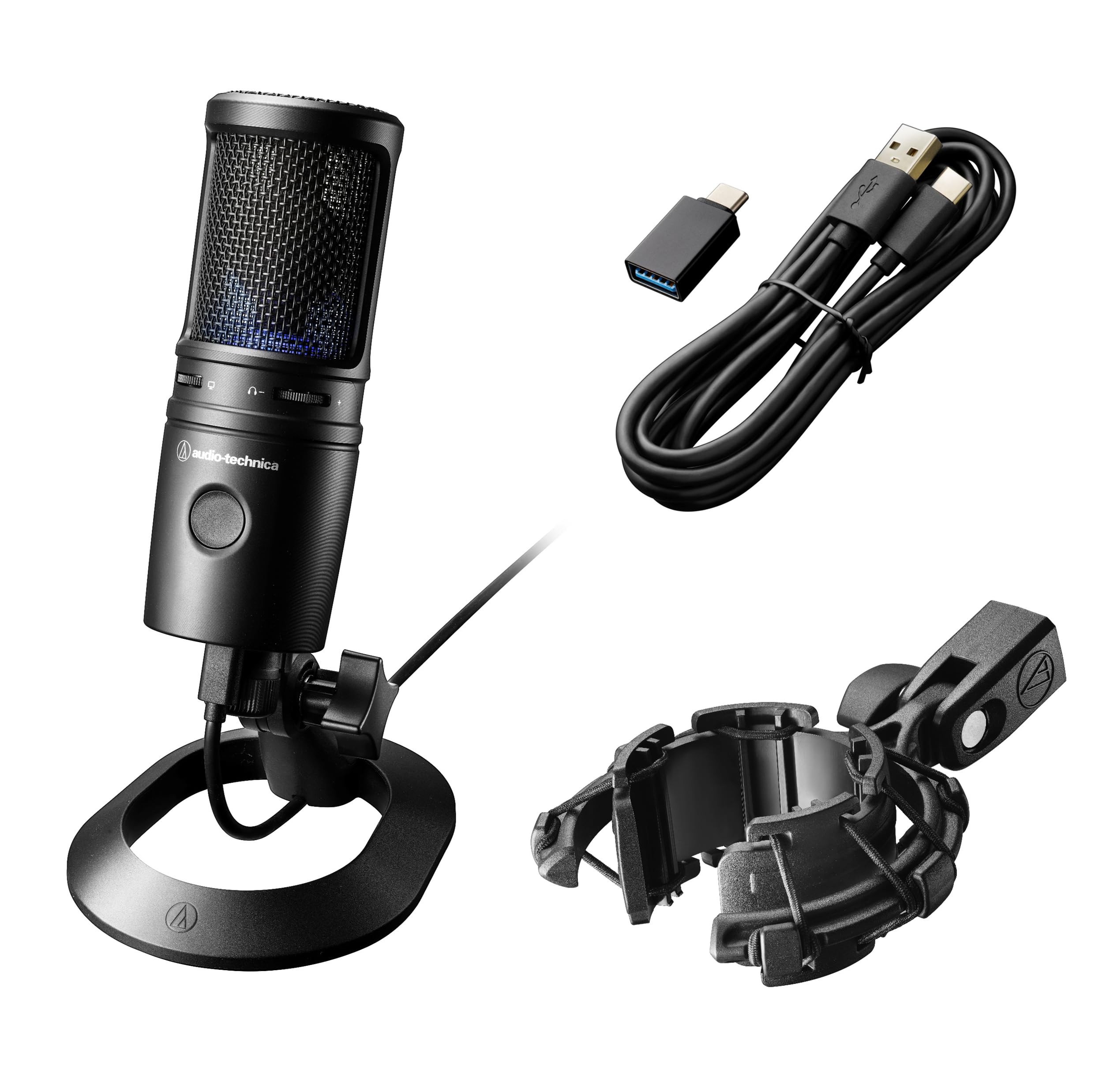 Amazon.com: Audio-Technica AT2020USB-X Cardioid Condenser USB