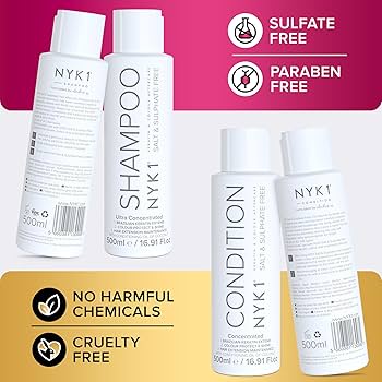 Amazon.com : SALT NYK1 Sulfate-Free Shampoo and Conditioner Set