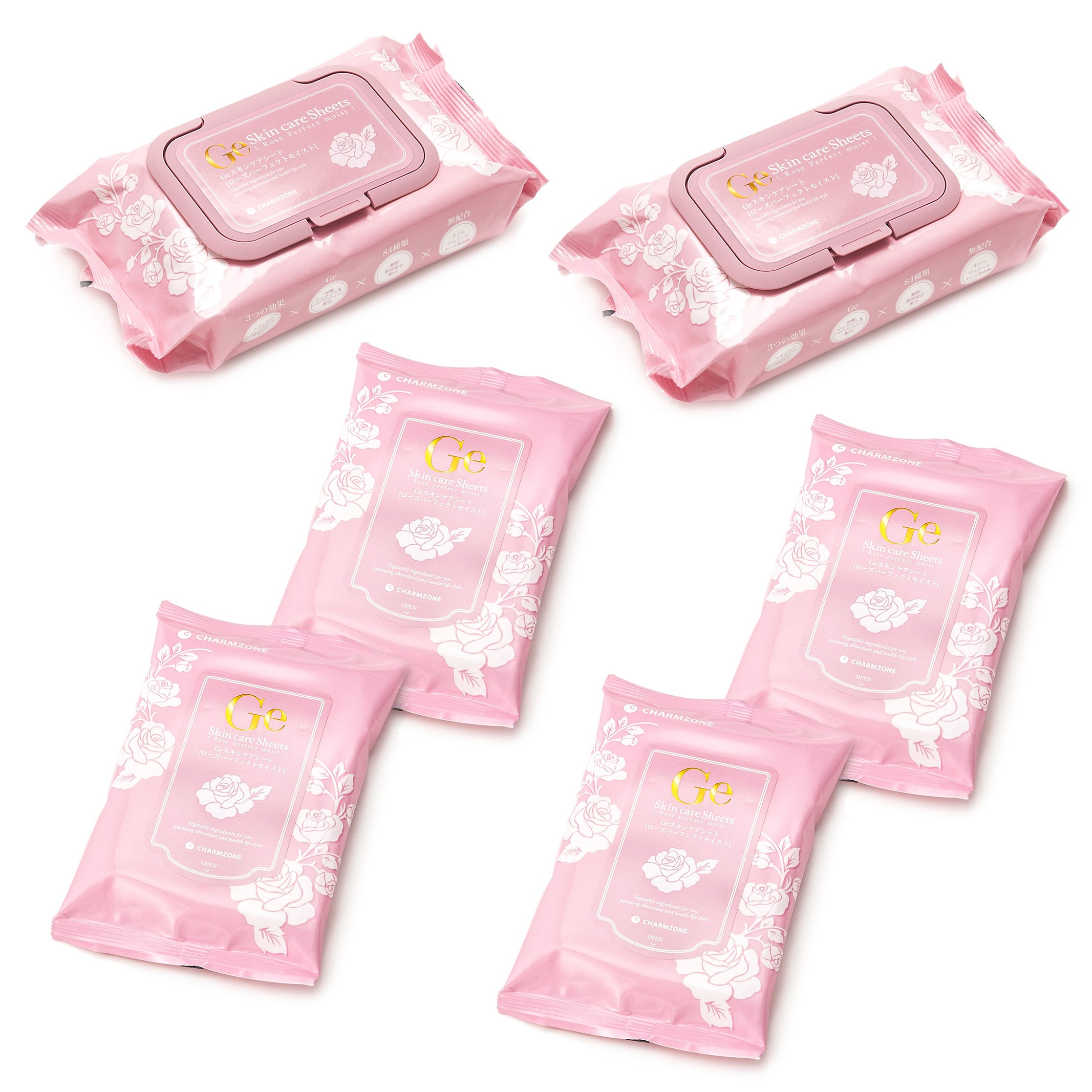 Amazon | CHARM ZONE チャームゾーン Geスキンケアシート ローズ