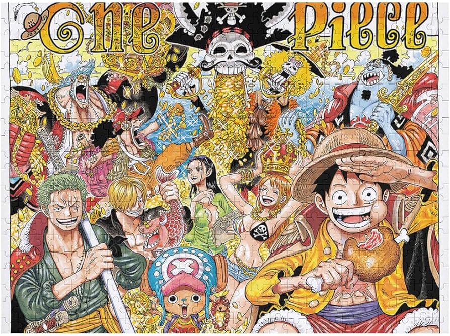 Amazon.co.jp: ワンピース/ONE PIECE 500/1000ピース 木製パズル 減圧