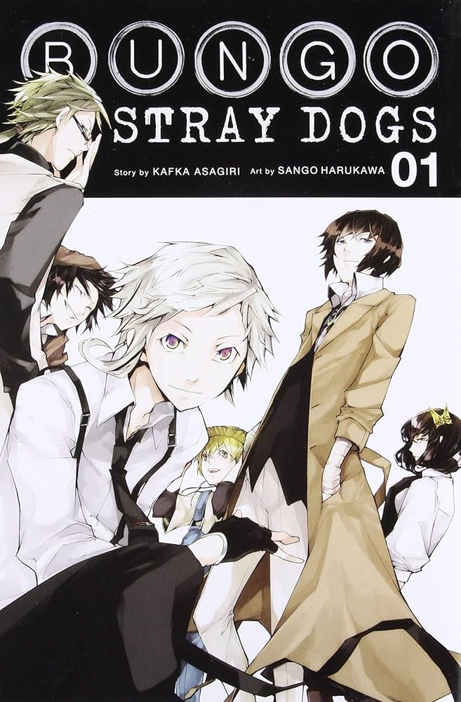 Bungo Stray Dogs Manga Set Vol 1-8: Kafka Asagiri, 9780316554701