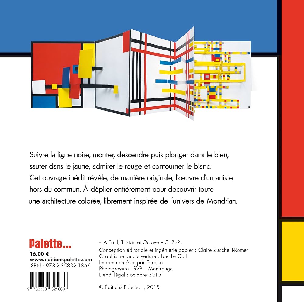 Mondrian, pop-up monumental : Collectif: Amazon.fr: Livres