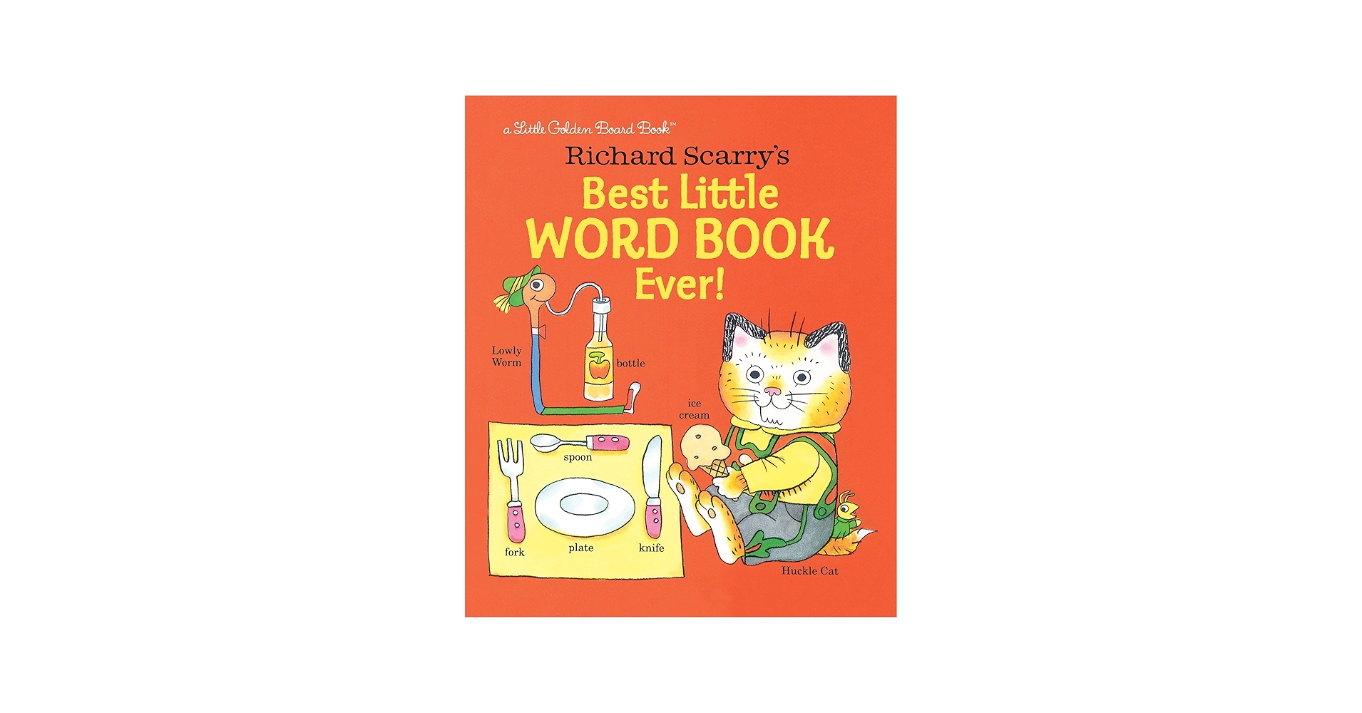 Richard Scarry's Best Little Word Book Ever! (Little Golden Board