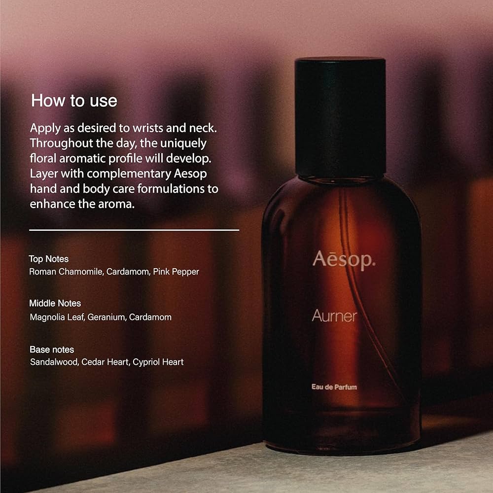 Amazon.com : Aesop Aurner Eau de Parfum | Floral, Herbaceous