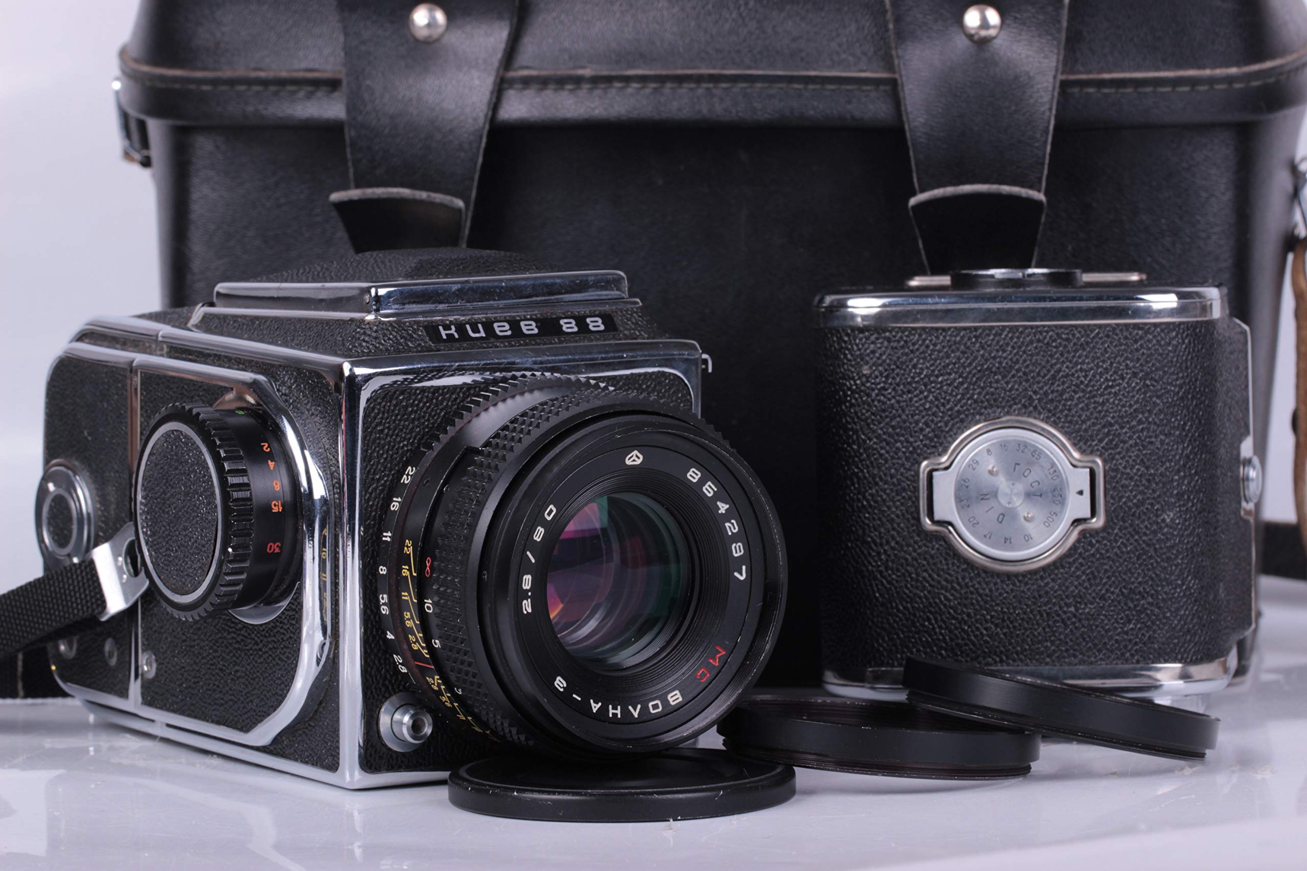 Amazon | Kiev-88 Camera TTL 6x6 lens VOLNA-3 2.8/80 USSR Soviet