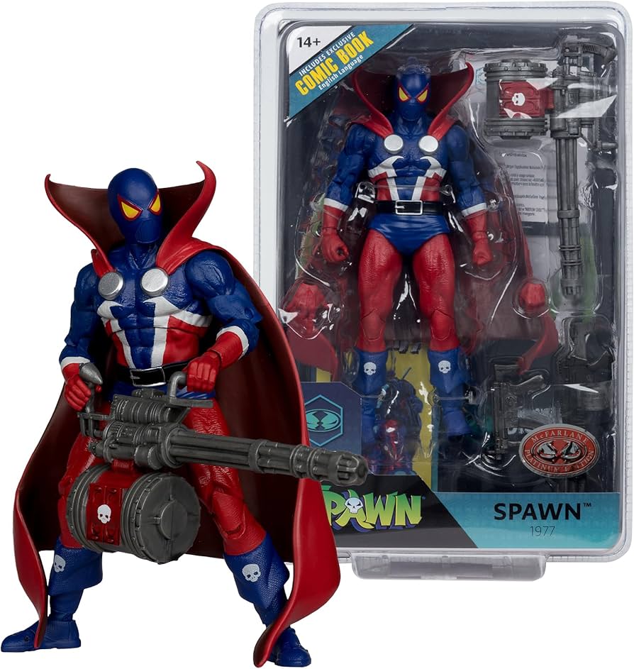 Amazon.com: Spawn Page Punchers Action Figure Spawn 1977 Red and