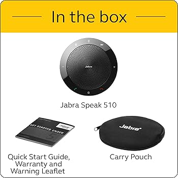 Amazon.com: Jabra Speak 510 UC Wireless Bluetooth Speakerphone