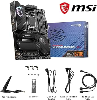 Amazon.co.jp: MSI マザーボード MPG X670E CARBON WIFI AMD Ryzen