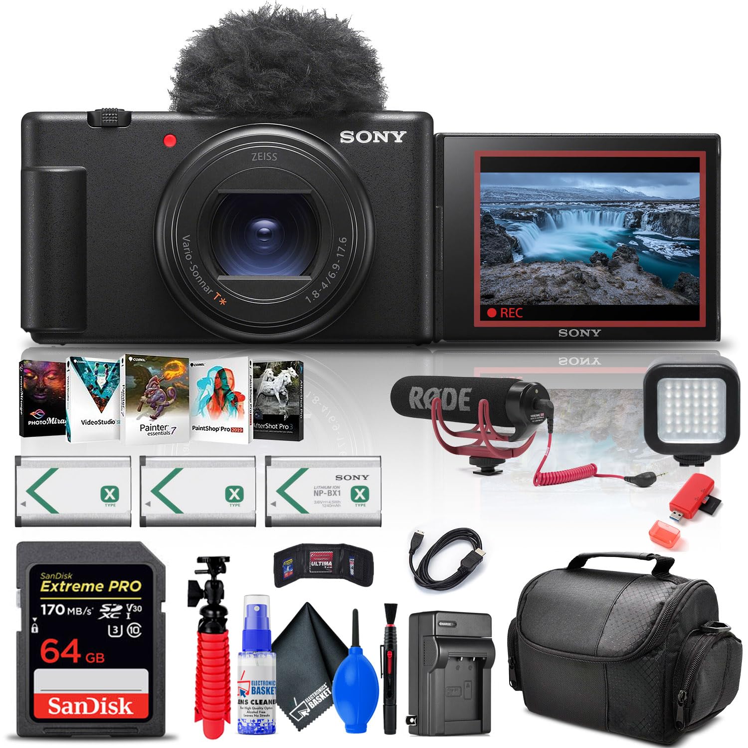 Amazon.com : Sony ZV-1 II Vlog Camera for Content Creators and
