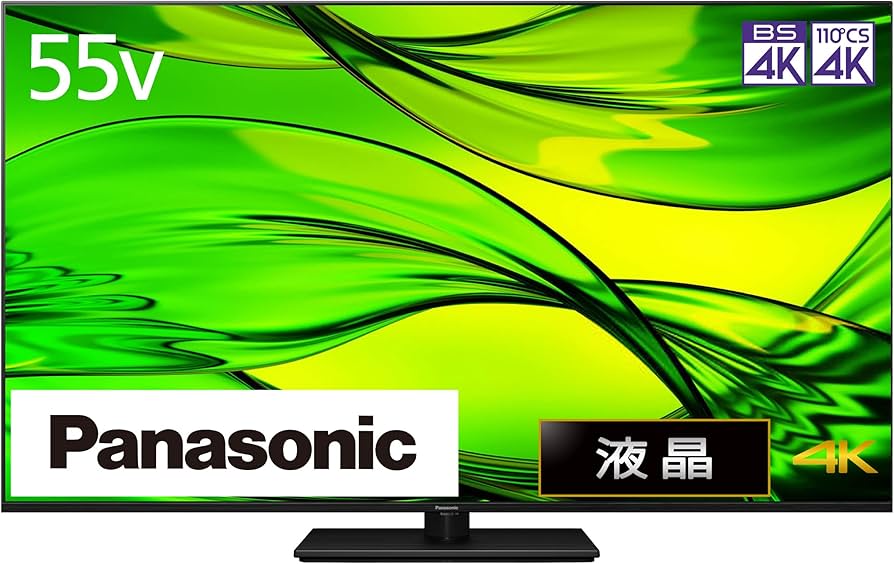 Amazon | パナソニック 55V型 4Kダブルチューナー内蔵 液晶 テレビ TH