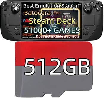 Amazon | 512GB マイクロSDカード Steamデッキ用 (OLEDバージョン対応