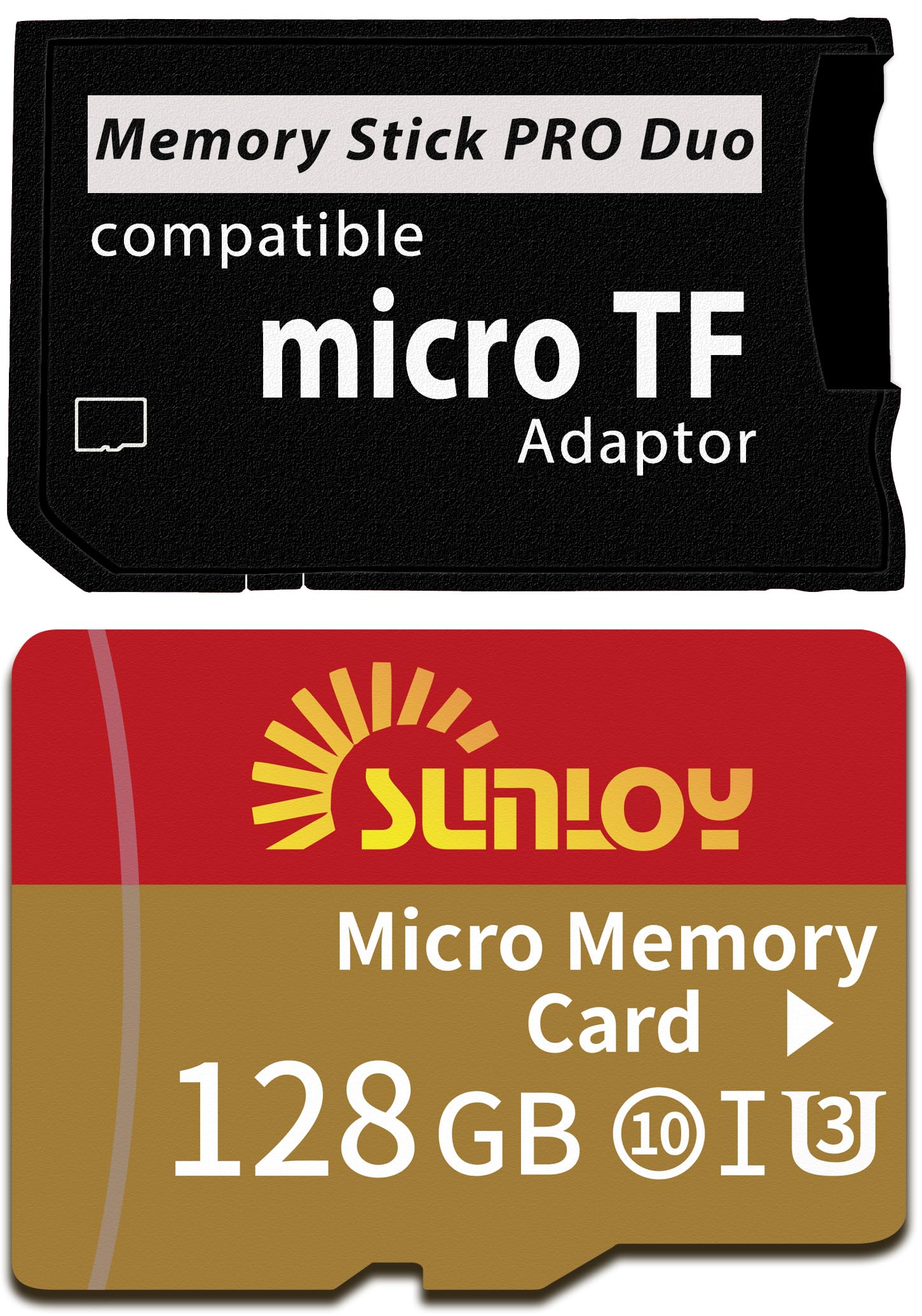 Amazon | PSP メモリースティックアダプター 128GB Micro SDカード付き