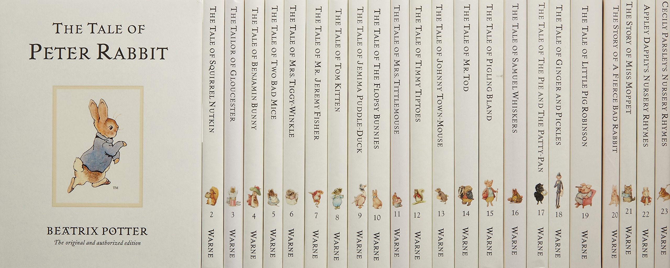 Amazon.co.jp: ピーターラビットのおはなし全23巻 オリジナル英語版