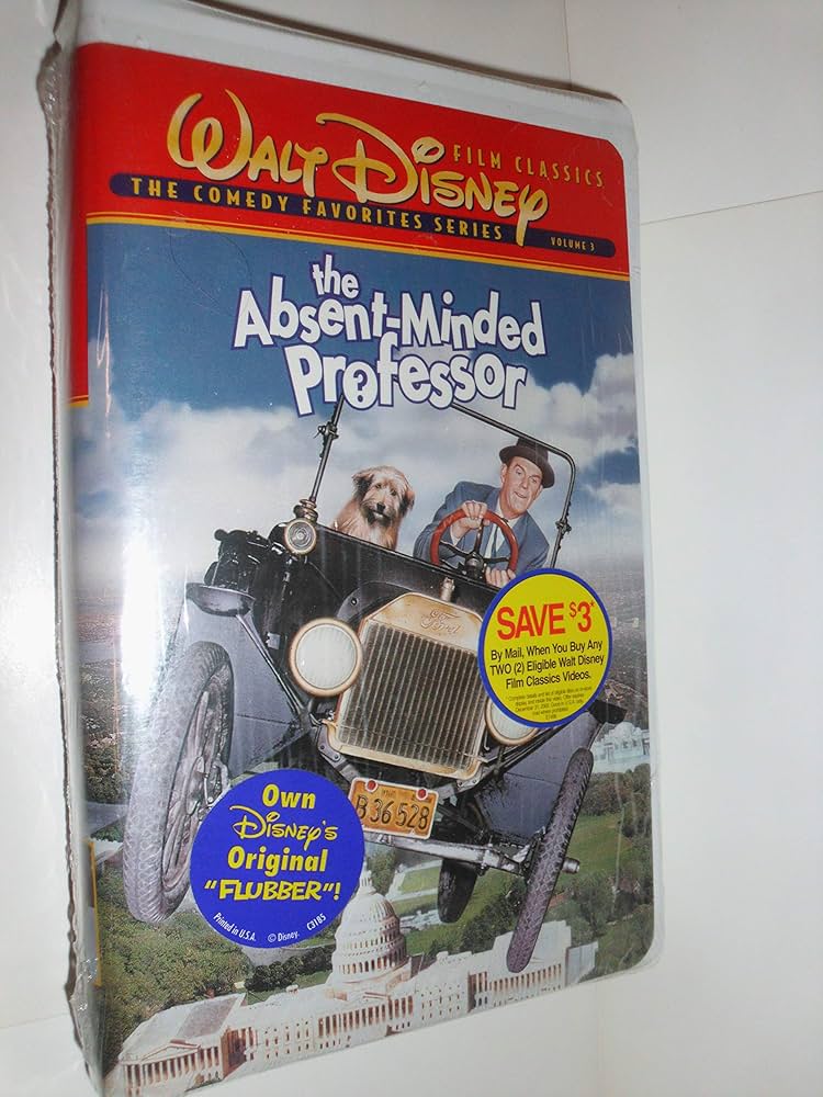 Amazon.com: The Absent-Minded Professor (Colorized) [VHS