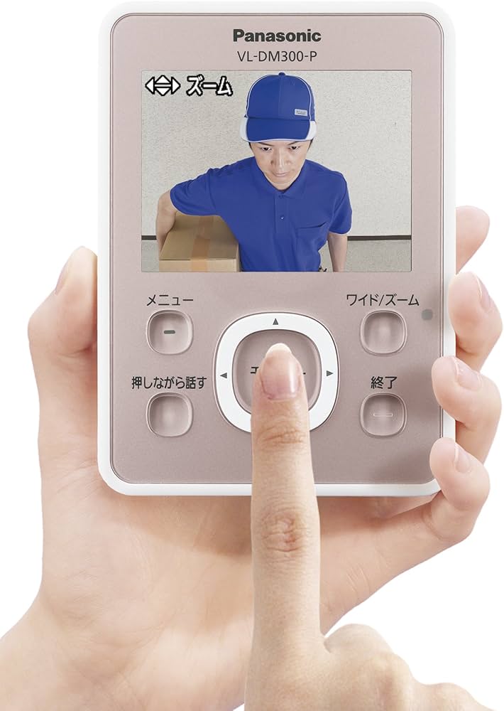 Amazon.co.jp: Panasonic ワイヤレスドアモニター ドアモニ ピンク