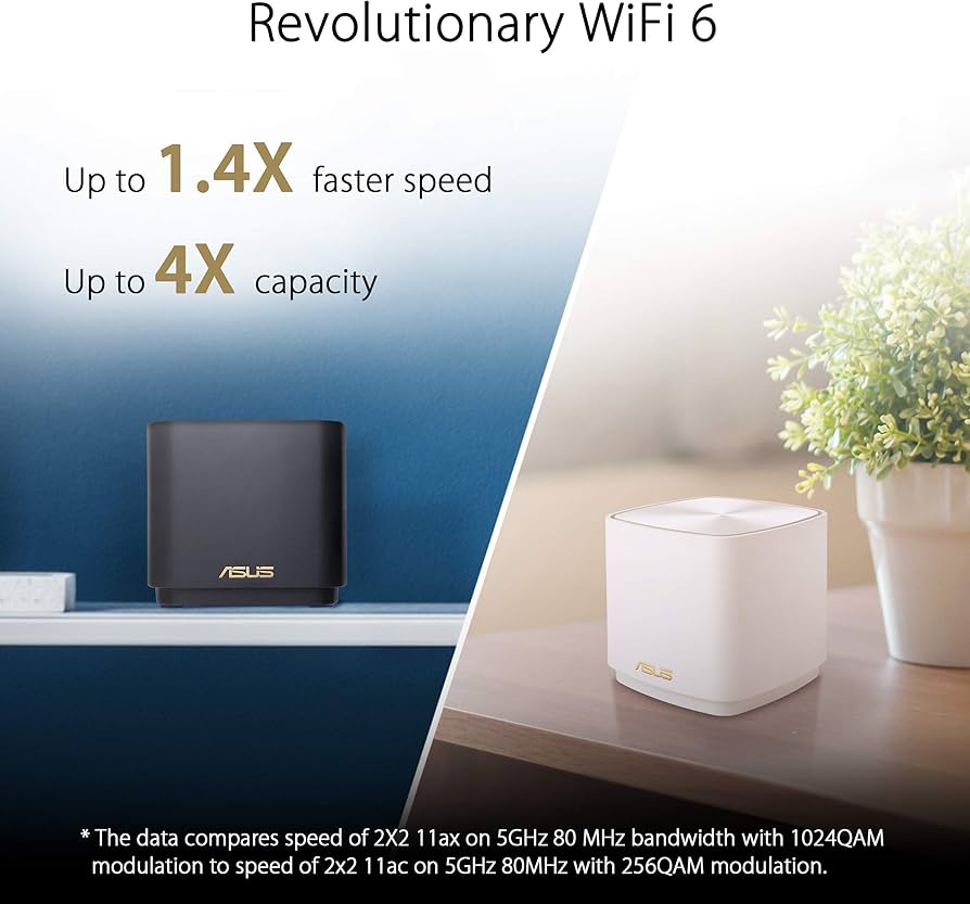Amazon.com: ASUS ZenWiFi XD4 Plus AX1800 Dual-band Mesh WiFi 6