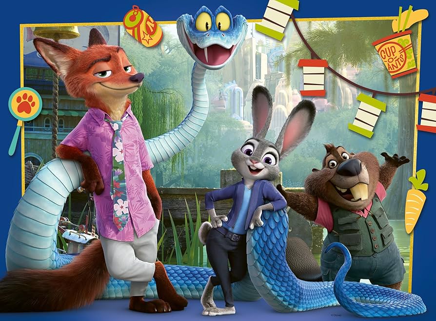 Amazon | Ravensburger - バック・イン・ズートピア - 100ピース