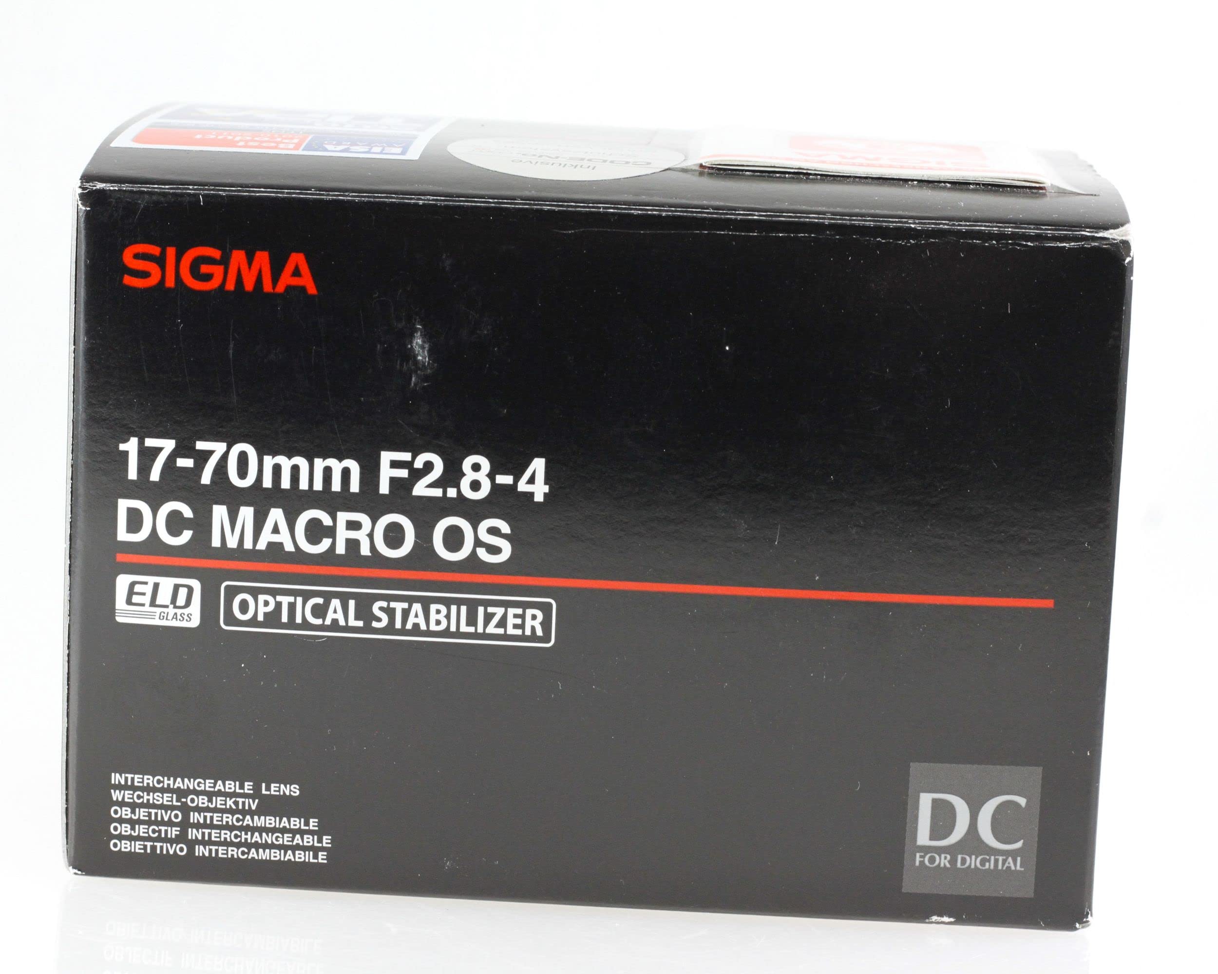 Amazon.co.jp: Shiguma 17-70mm F2.8-4 DC MACRO OS HSM for Nikon 17