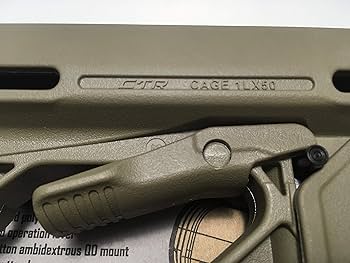 Amazon | [実物] MAGPUL(マグプル) CTRストック Mil-Spec (FDE) M-4 AR