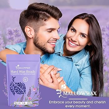 Amazon.com : Mallowwax Hard Wax Beads, Wax Beans for Hair Removal