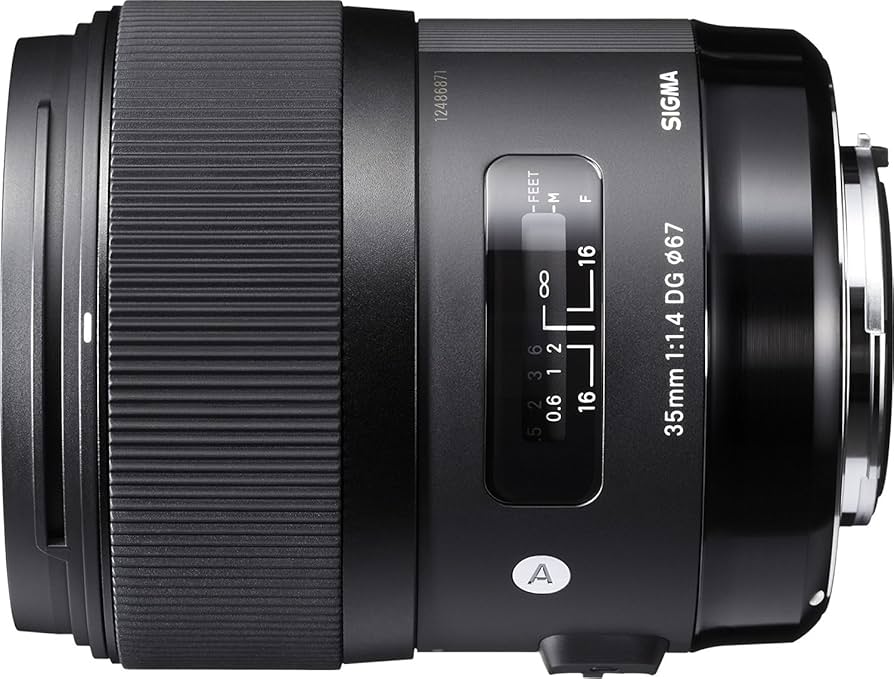 Amazon.com : Sigma 35mm F1.4 ART DG HSM Lens for Sony A : Camera