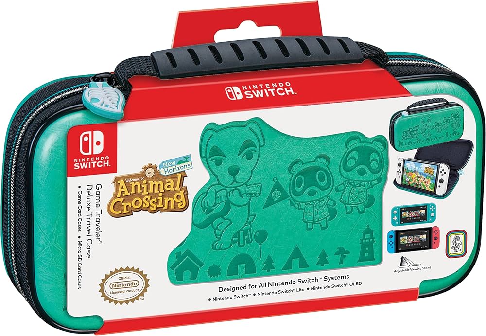 Amazon.com: Game Traveler Nintendo Switch Animal Crossing Case