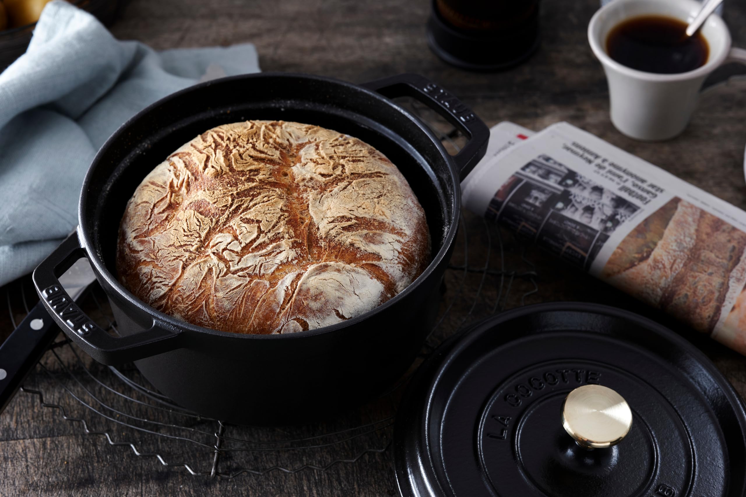 Amazon.co.jp: staub ストウブ 「 ピコ ココット ラウンド ブラック