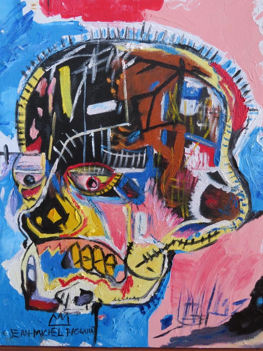 バスキア JEAN-MICHEL BASQUIAT 油絵 4 バスキア JEAN-MICHEL BASQUIAT