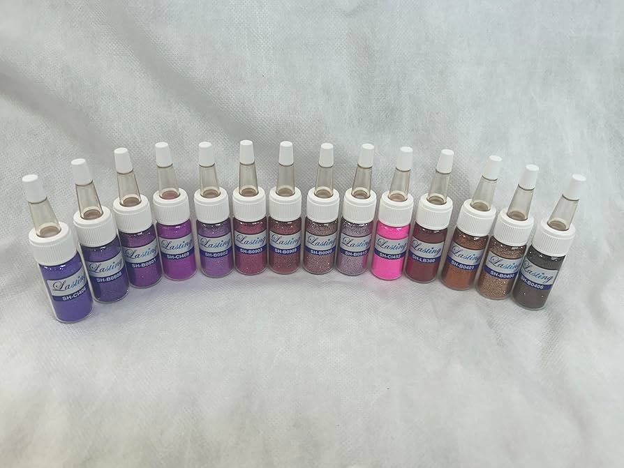 Amazon.co.jp: ボディジュエリーグリッター 10ml 30色 ボディーアート