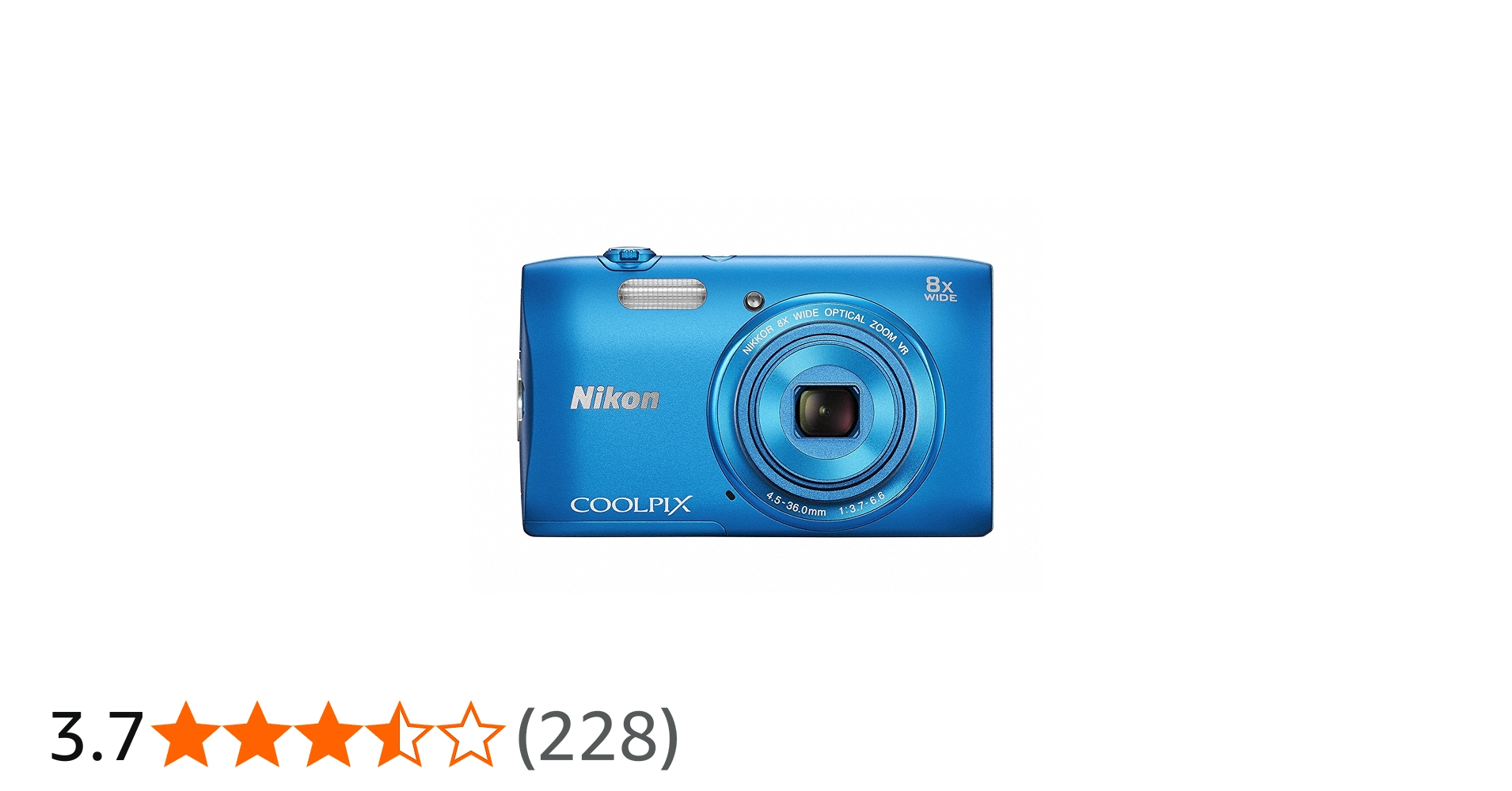 Amazon.co.jp: Nikon デジタルカメラ COOLPIX S3600 8倍ズーム 2005万