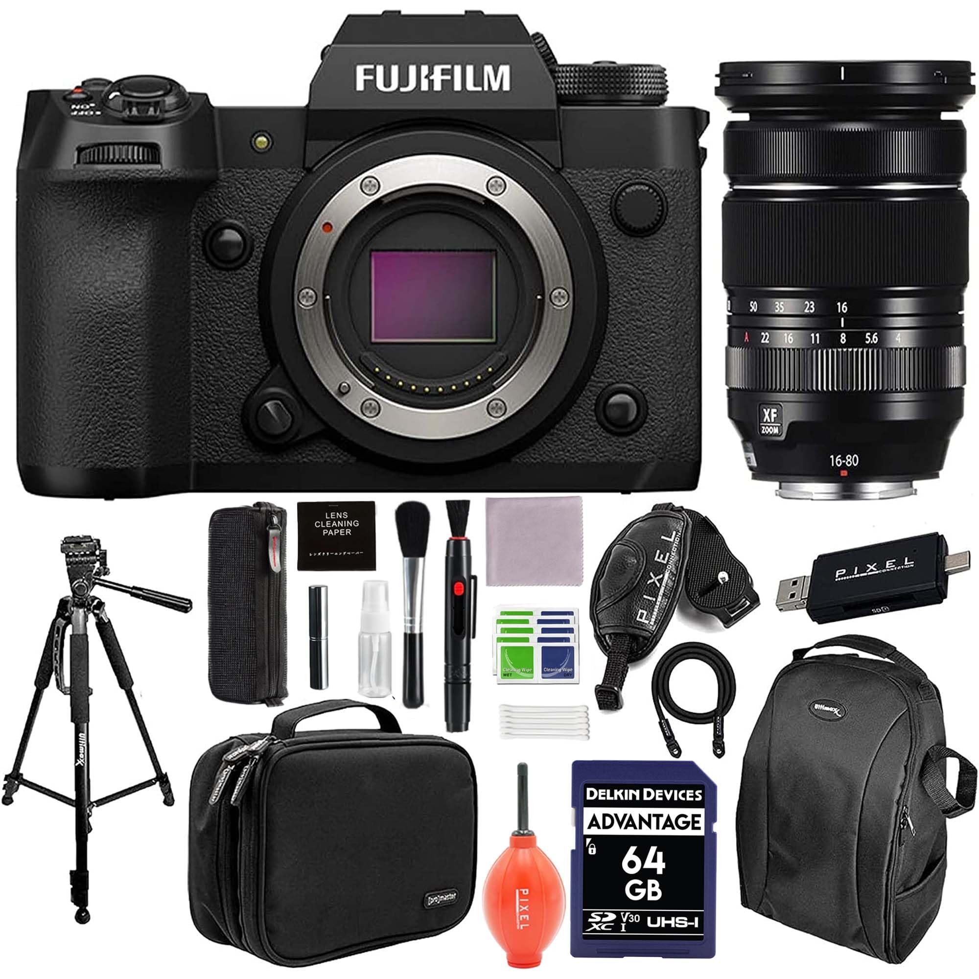Amazon.com : Fujifilm X-H2 Mirrorless Camera with XF16-80mm Lens