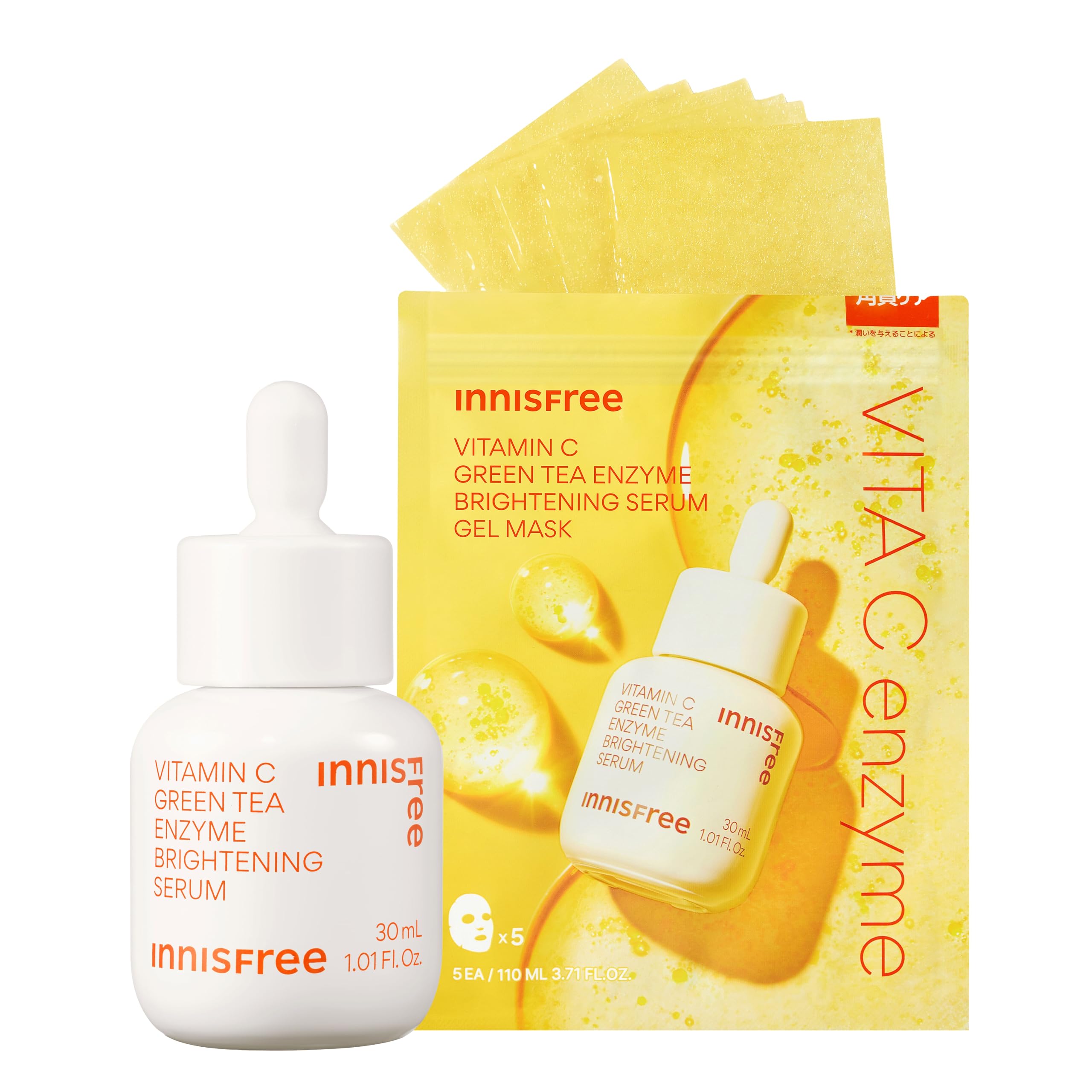Amazon.co.jp: 【イニスフリー】ビタCセラム＆シートマスクセット