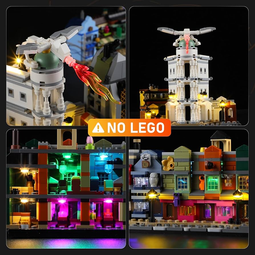 Amazon.com: LIGHTAILING Light for Lego-76444 Diagon-Alley