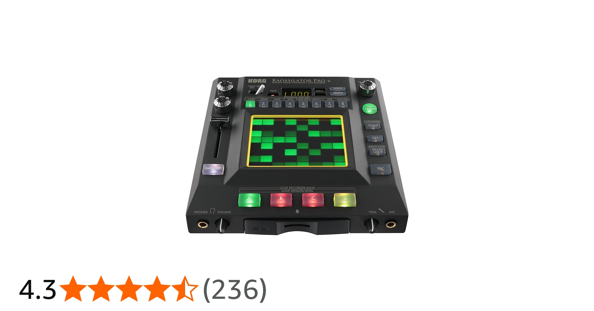 Amazon | KORG シンセサイザー ループレコーダー KAOSSILATOR PRO+ カ