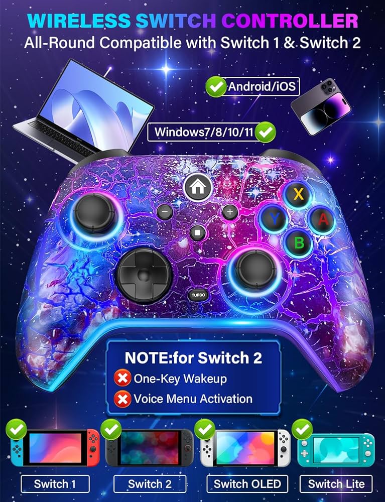 Amazon.com: Wireless Switch Pro Controller for Nintendo Switch