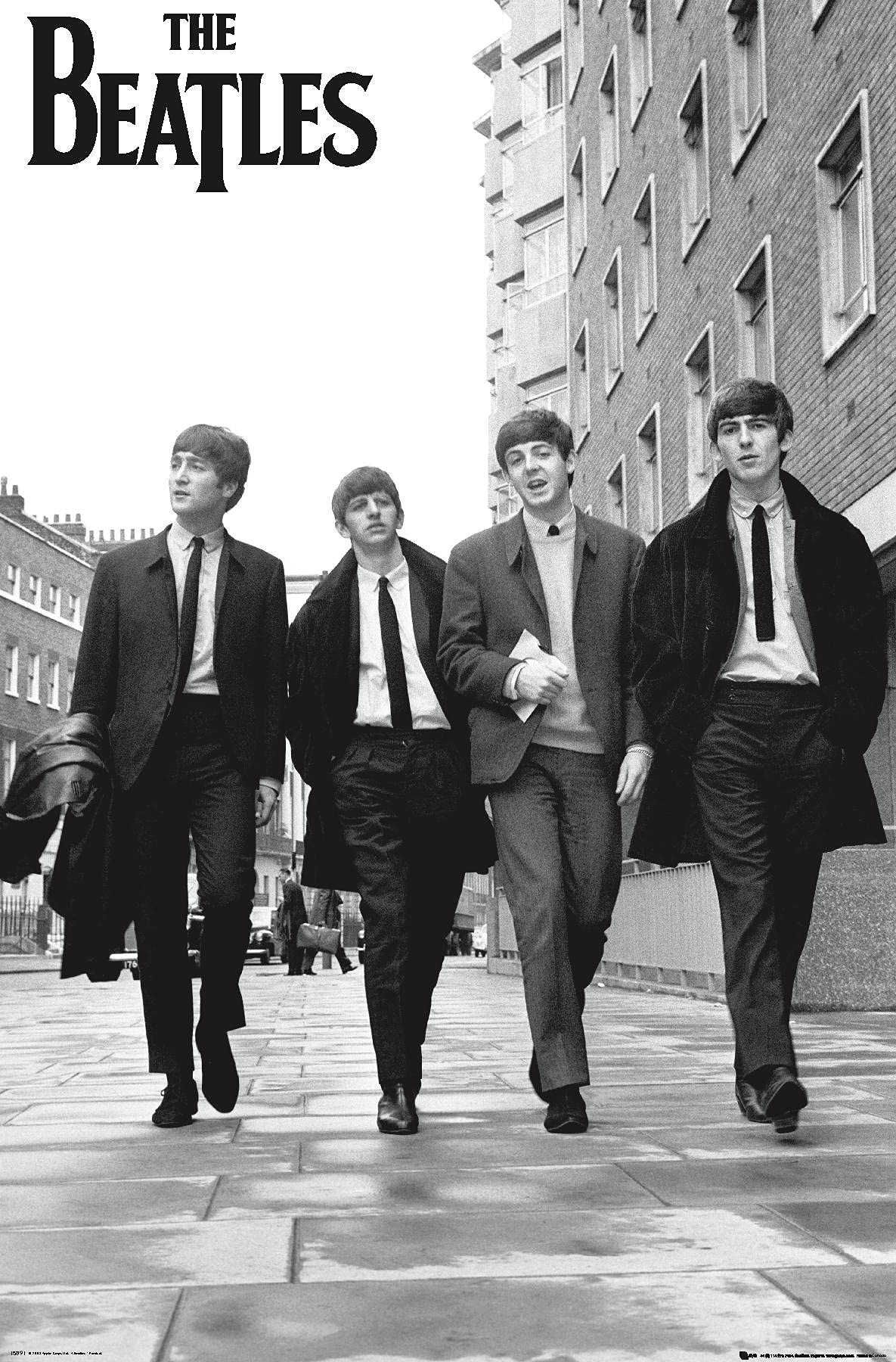 Amazon.com: Trends International The Beatles - In London Wall