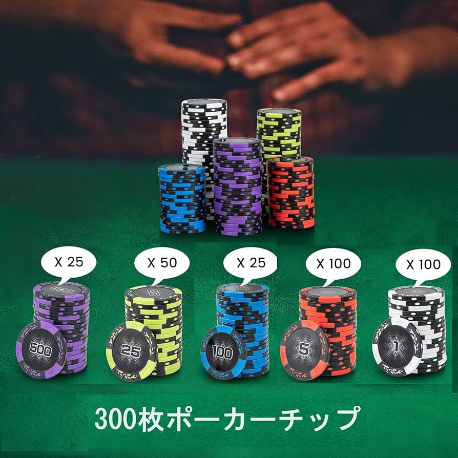 TK.0606 Japan Poker Tour ポーカーチップ600枚 TK.0606 Japan Poker