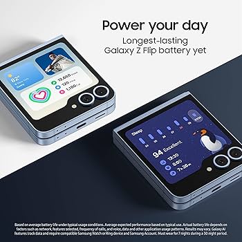 Amazon.com: Samsung Galaxy Z Flip 6 5G, US Version, 512GB, Blue