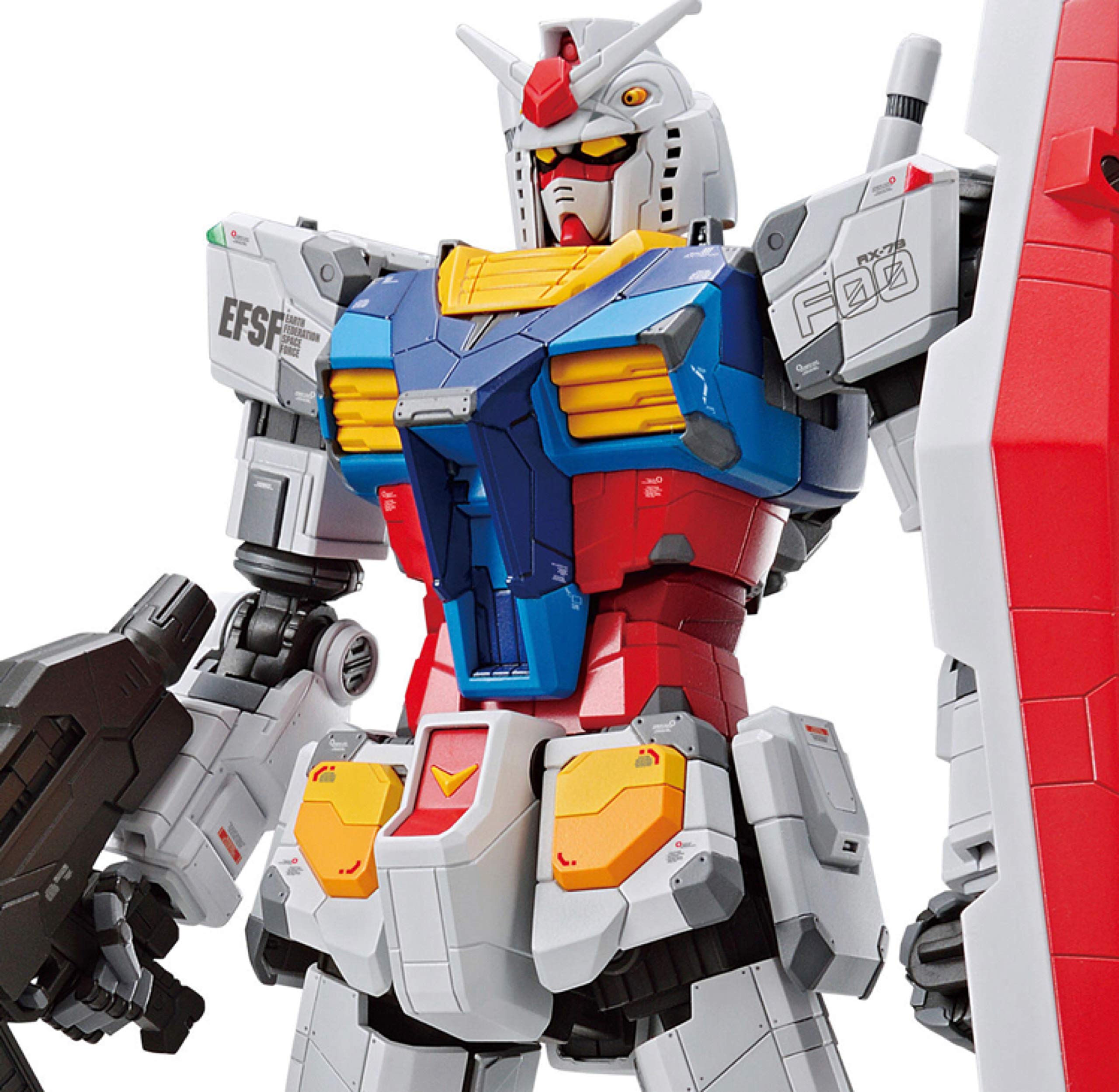 Amazon.com: Bandai Spirits 1/100 RX-78F00 Gundam : Arts, Crafts