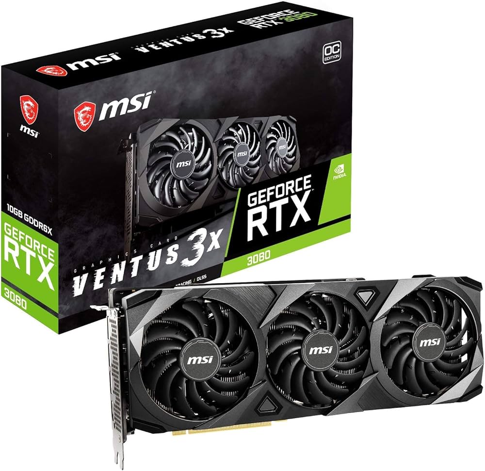 Amazon | MSI GeForce RTX 3080 VENTUS 3X 10G OC グラフィックス